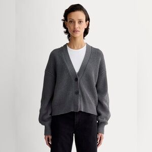 Everlane Boxy Cardigan in Organic Cotton